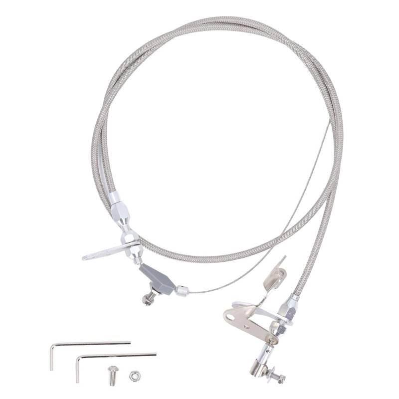 SilkRoadSupply Kickdown-Kabel Edelstahl Drossel draht Ersatz für 727 GETRIEBE 158cm Länge von SilkRoadSupply