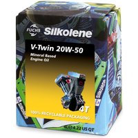 Motoröl SILKOLENE VTWIN 20W50 4L von Silkolene