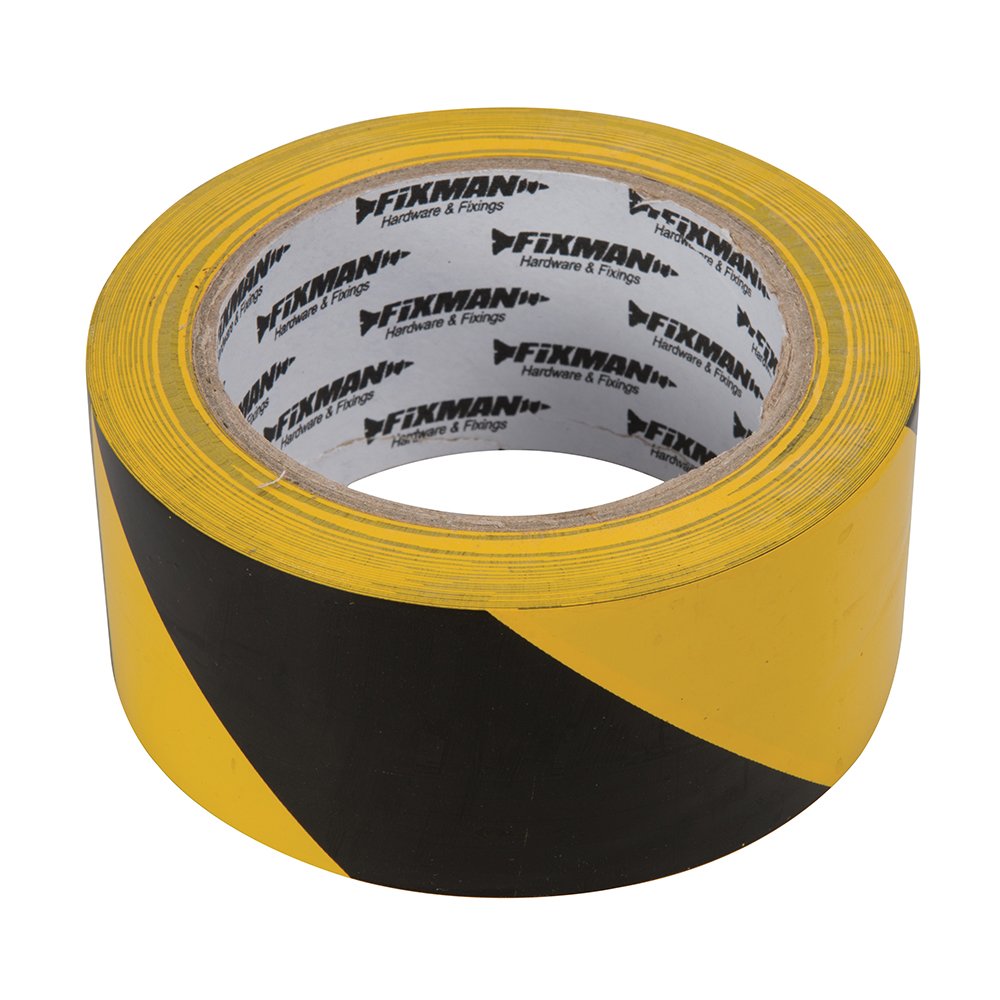 FIXMAN 190195 Absperrband 50 mm x 33 m, schwarz-gelb FIXMAN 190195 Absperrband 50 mm x 33 m, schwarz-gelb von Fixman