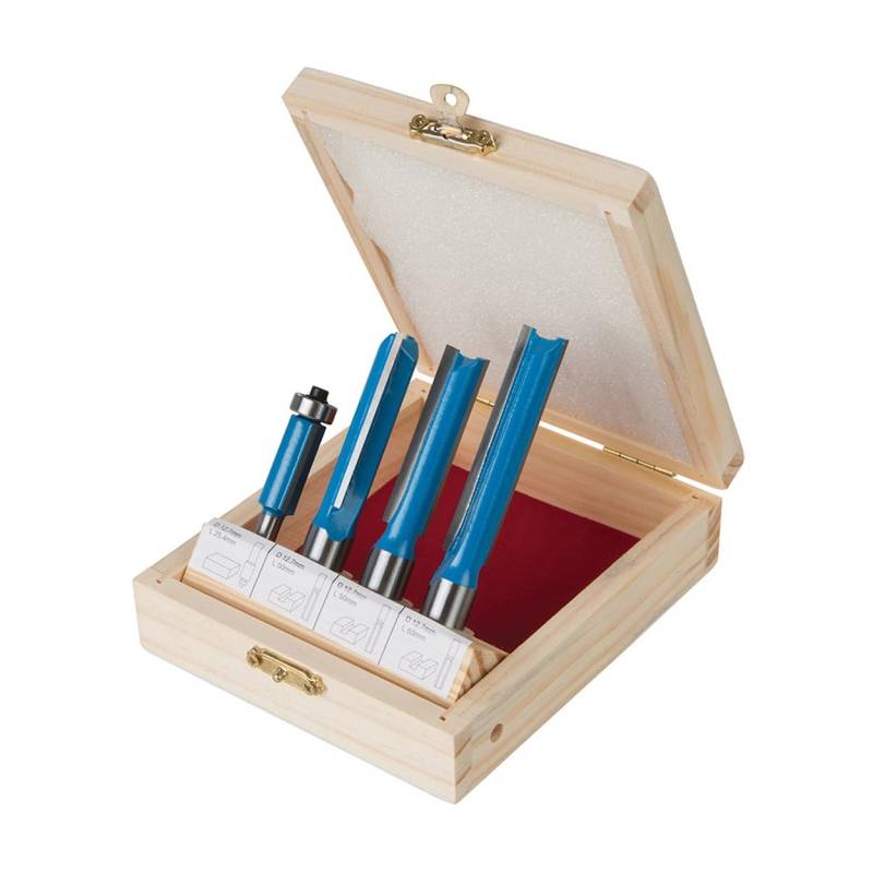 Best Price Square Kitchen Router BIT Set - 4PCE 719769 by von Silverline