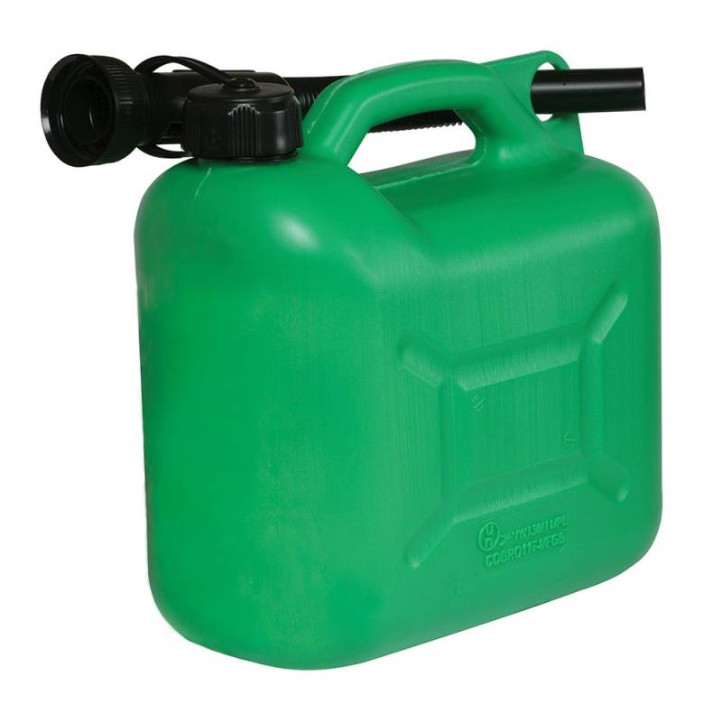 Silverline 847074 Kunststoff-Kraftstoffkanister, 5 L Grün von Silverline