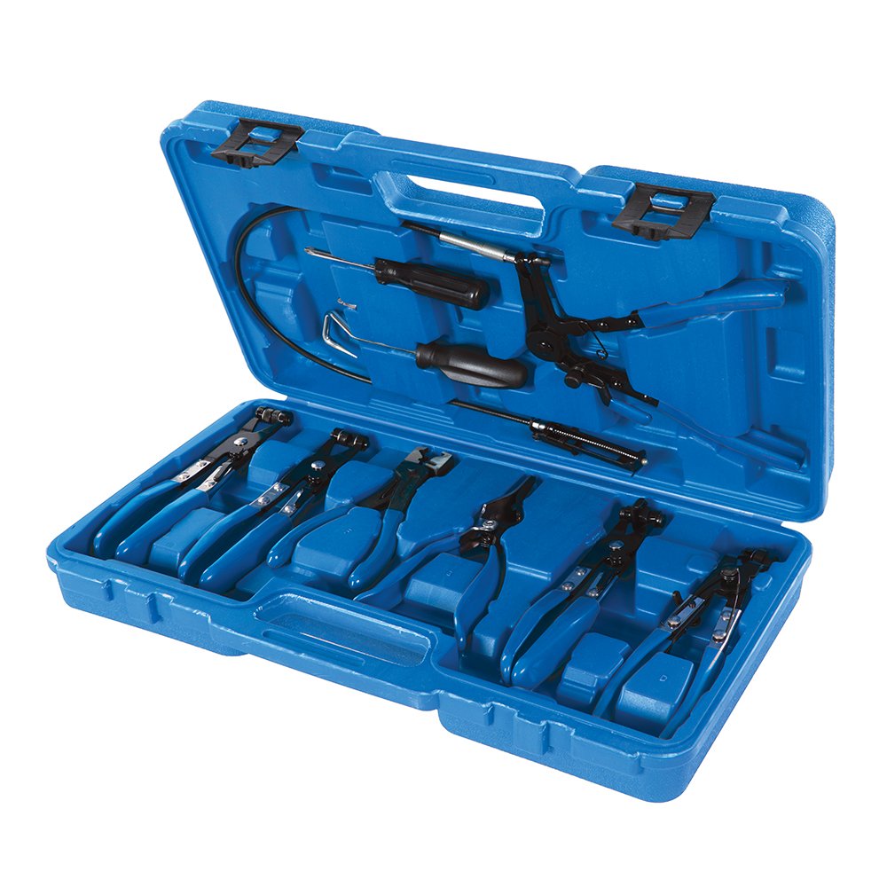 Silverline 984748 Schlauchschellen- und -klemmenzangen, Blau, 18–54 mm, 9- Teilig Satz Silverline 984748 Schlauchschellen- und -klemmenzangen, Blau, 18–54 mm, 9- Teilig Satz von Silverline