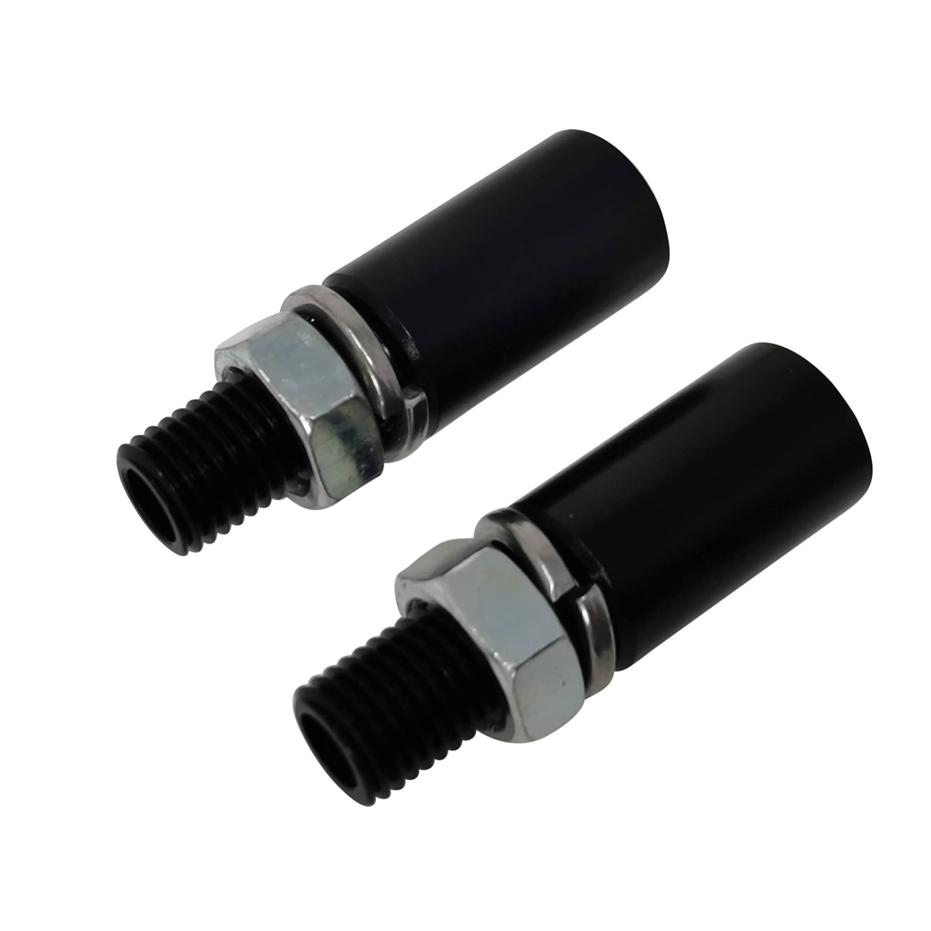 Simda Pro Motorrad Blinkerverlängerung Verlängerung Adapter M8 Schwarz für 2 Blinker von Simda Pro