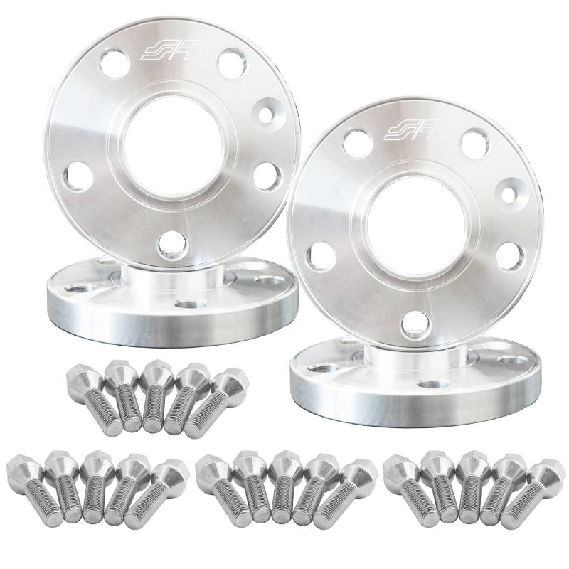 SIMONI RACING Kit Distanzstücke vorne und hinten, 15mm und 18mm, mit Schrauben, kompatibel mit MINI von Simoni Racing