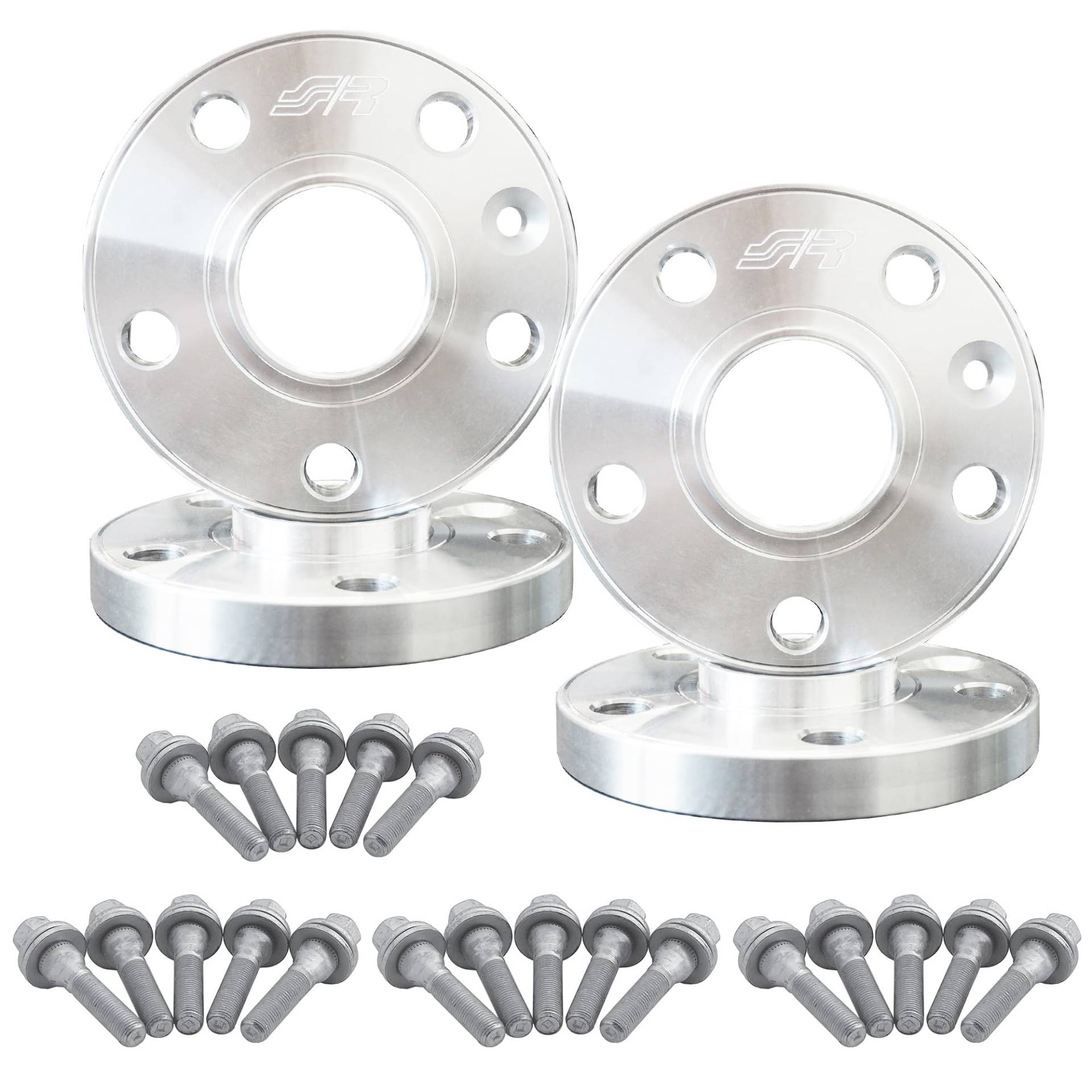 SIMONI RACING Kit Distanzstücke vorne und hinten, 16mm und 20mm, mit Schrauben, kompatibel mit PEUGEOT SIMONI RACING Kit Distanzstücke vorne und hinten, 16mm und 20mm, mit Schrauben, kompatibel mit PEUGEOT von Simoni Racing