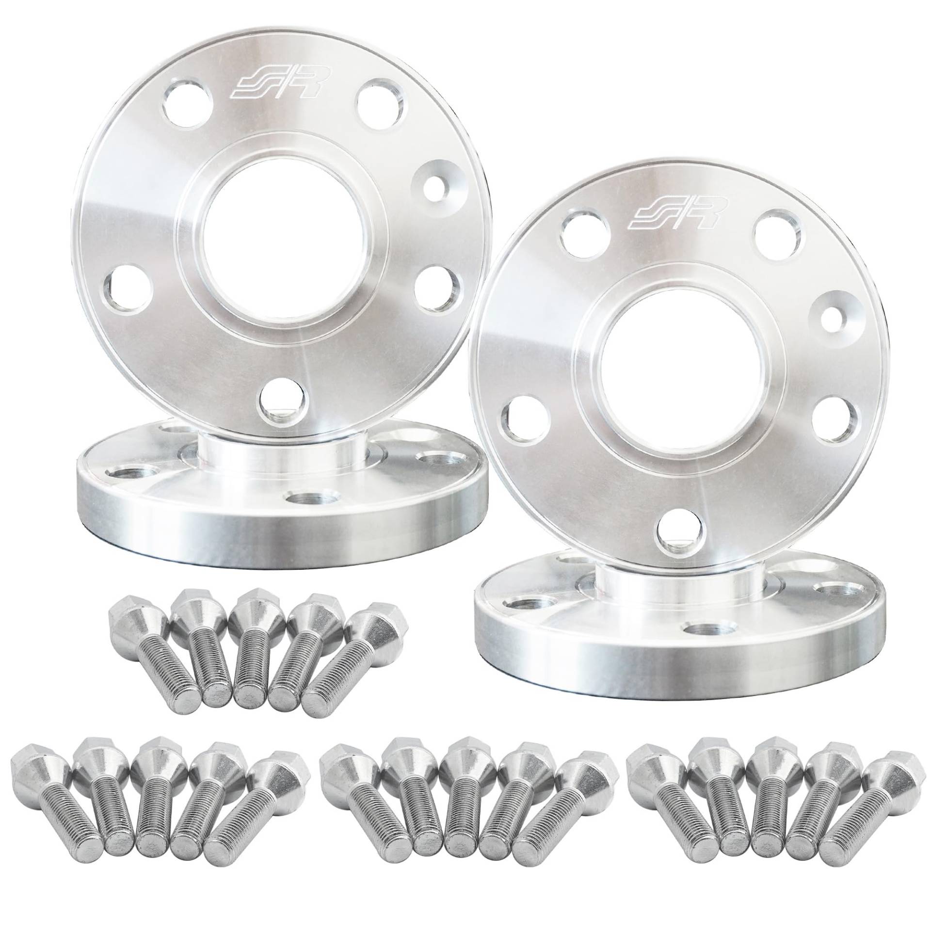 SIMONI RACING Kit Vorder- und Hinterachs-Distanzscheiben, 16mm und 20mm, mit Schrauben, Kompatibel mit BMW SIMONI RACING Kit Vorder- und Hinterachs-Distanzscheiben, 16mm und 20mm, mit Schrauben, Kompatibel mit BMW von Simoni Racing