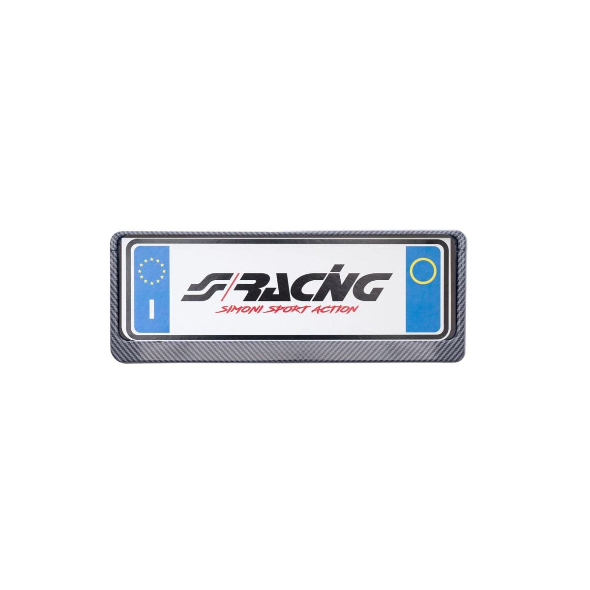 SIMONI RACING PTX/ACL Kennzeichenhalter vorne Carbon Look, Kohlegrau SIMONI RACING PTX/ACL Kennzeichenhalter vorne Carbon Look, Kohlegrau von Simoni Racing