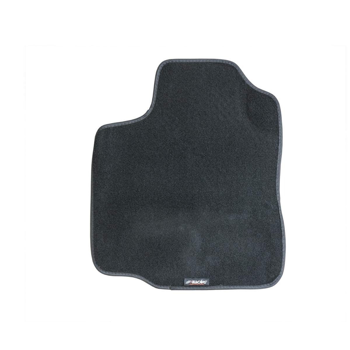 SIMONI RACING TSC Modell C Auto-Fußmatte vorne Fahrerseite, Einzelfußmatte aus schwarzem Teppich, schwarzer Rand SIMONI RACING TSC Modell C Auto-Fußmatte vorne Fahrerseite, Einzelfußmatte aus schwarzem Teppich, schwarzer Rand von Simoni Racing