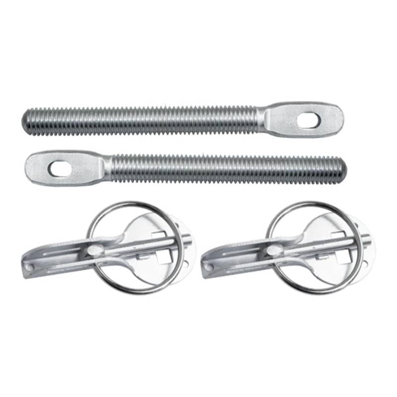 Simoni Racing BH/4 Schnell Verschluss Stoßstange, Silber von Simoni Racing