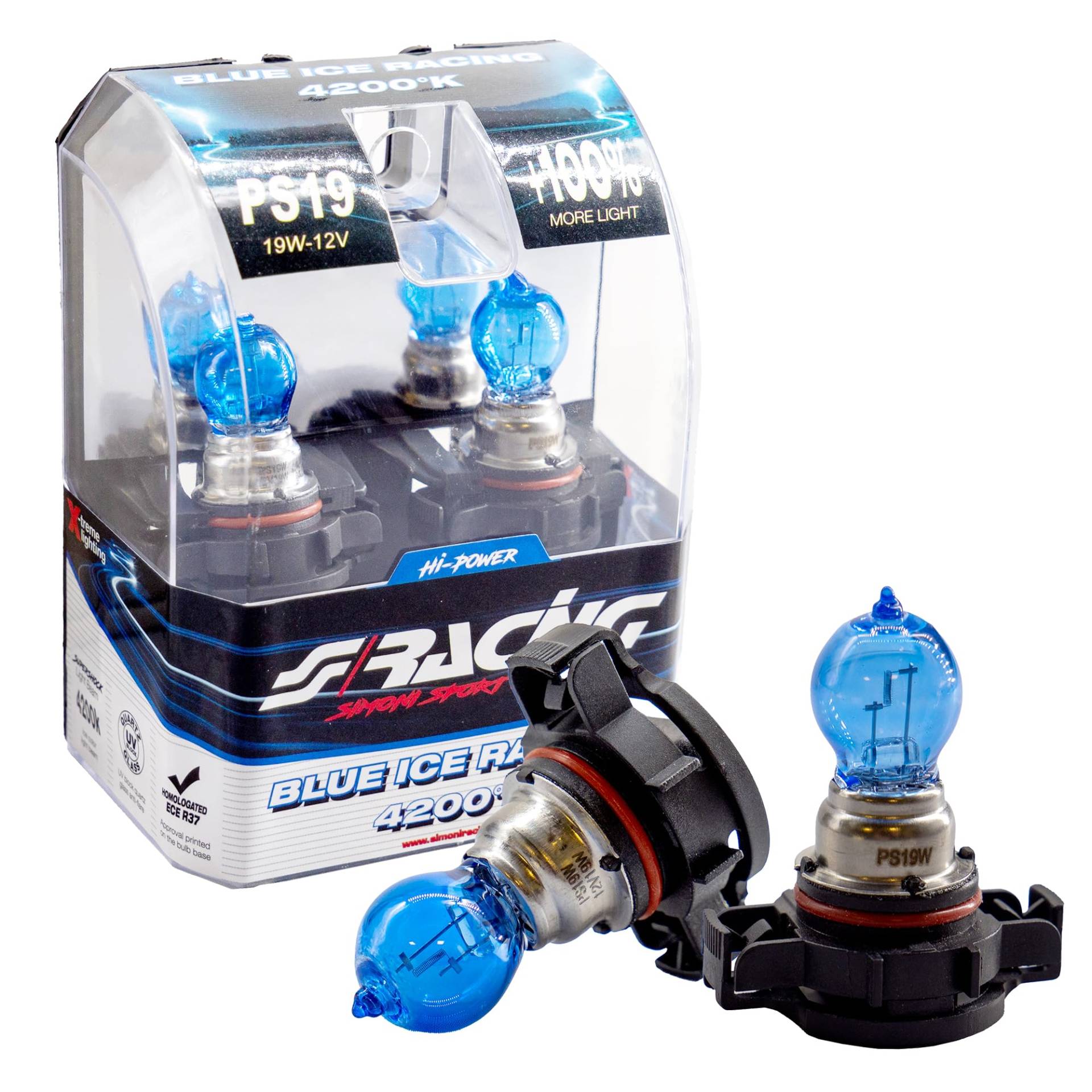 Simoni Racing BIR/PS19W Halogen Bulb, Ice Weiß von Simoni Racing