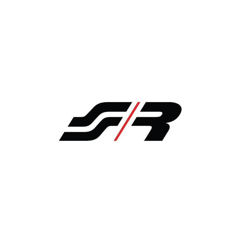 Simoni Racing Aufkleber 'SR' - 50x15mm von Simoni Racing