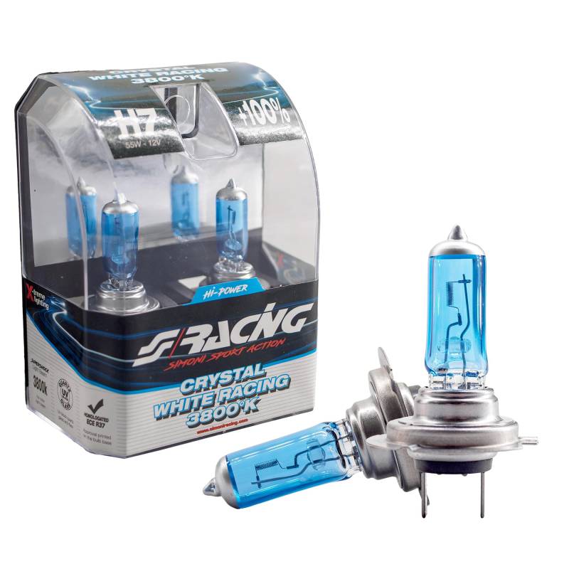 Simoni Racing CWR/H7 Halogen Bulb, Ice Weiß von Simoni Racing