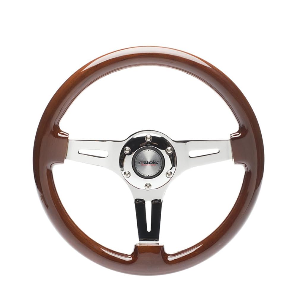 Simoni Racing DIJ350/W Dijon Universal Steering Wheel, Wood, von Simoni Racing