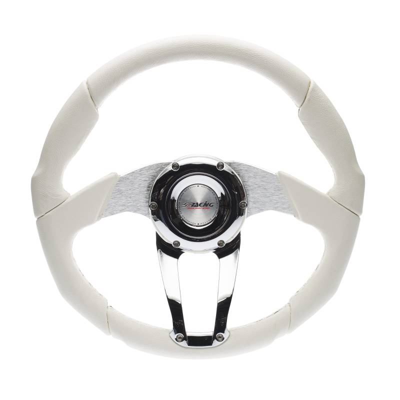 Simoni Racing DRAG/PW Universal Steering Wheel, Weiß von Simoni Racing