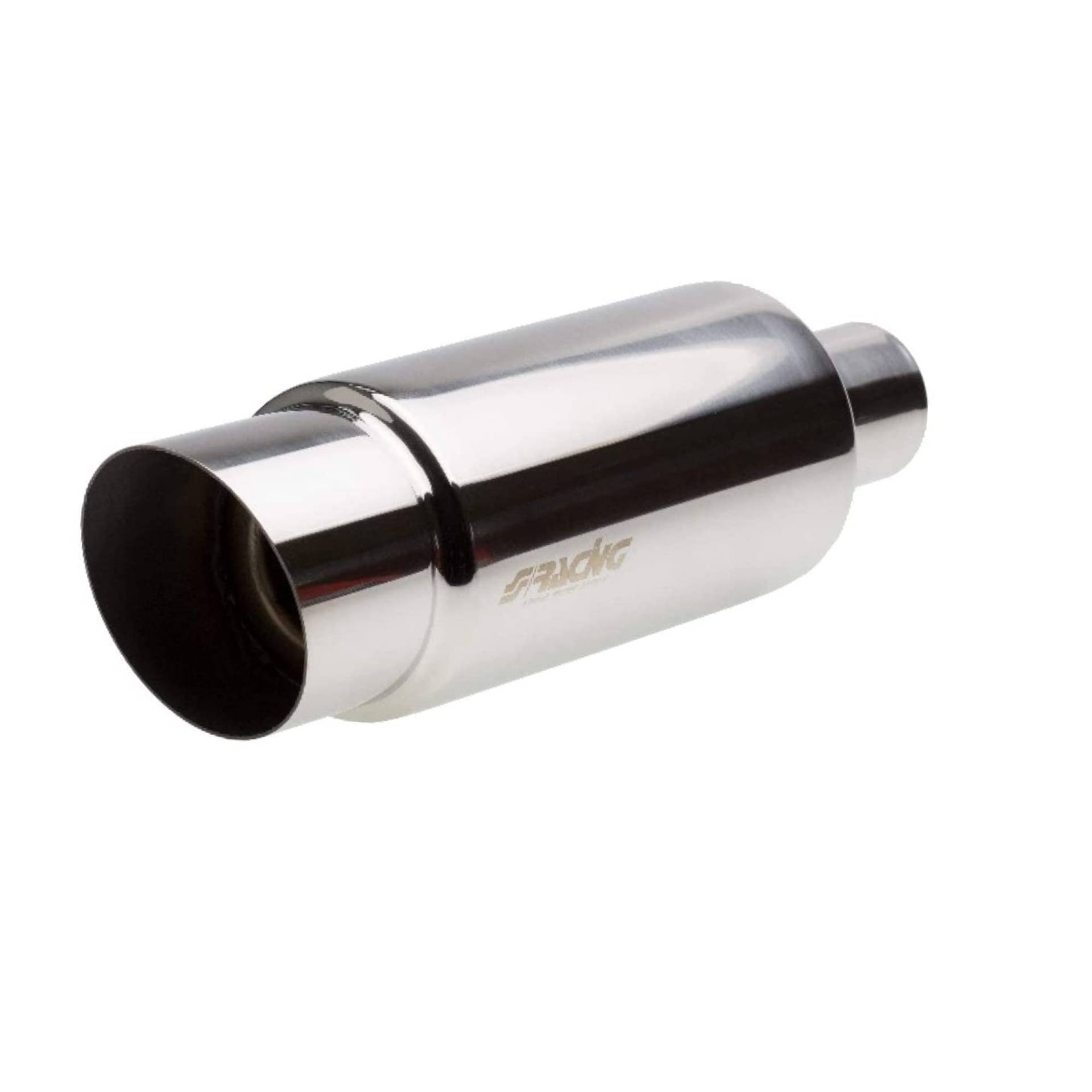 Simoni Racing ESR086 Exhaust Muffler Rounded, Inox von Simoni Racing