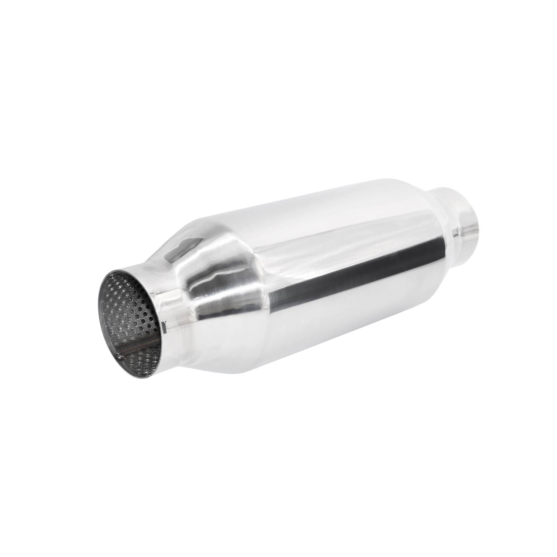Simoni Racing ESR2 Universale Sportauspuffanlage, Gerade Runde Auslass, Gerader Auspuff für Autos aus Edelstahl, Länge 305 mm Simoni Racing ESR2 Universale Sportauspuffanlage, Gerade Runde Auslass, Gerader Auspuff für Autos aus Edelstahl, Länge 305 mm von Simoni Racing
