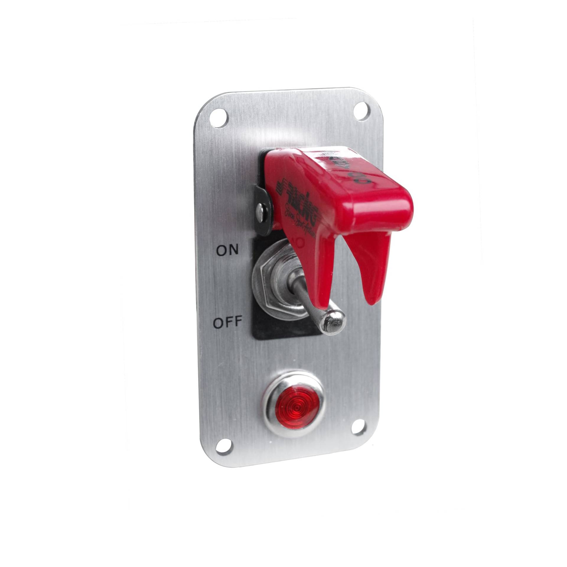 Simoni Racing ISR/3R-L Universal Switch mit Crome Pannel, Chrome und Rot Simoni Racing ISR/3R-L Universal Switch mit Crome Pannel, Chrome und Rot von Simoni Racing