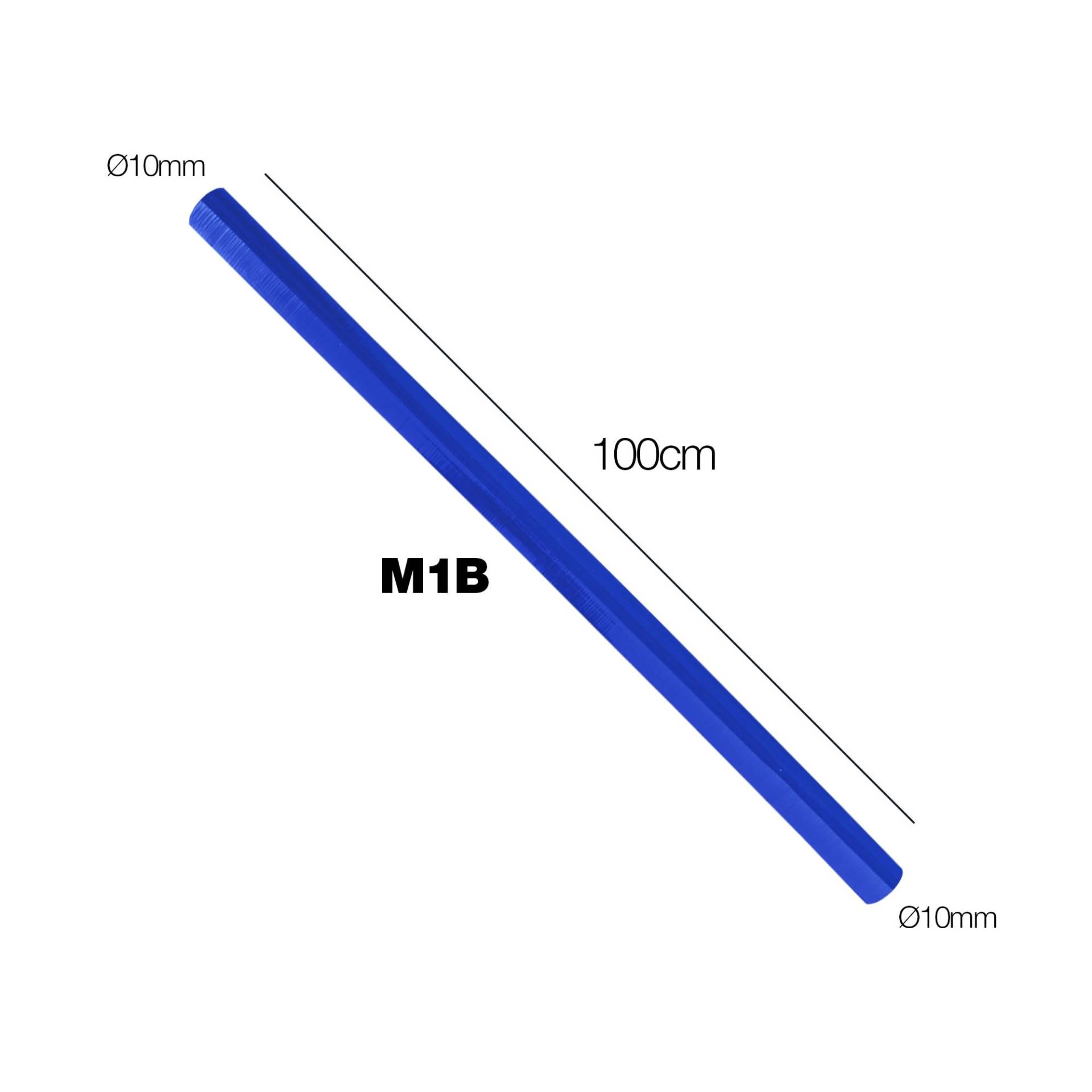 Simoni Racing M1B Verstärkte blaue Silikonhülsen, Silikonschläuche für Motoren, Durchmesser 10mm Simoni Racing M1B Verstärkte blaue Silikonhülsen, Silikonschläuche für Motoren, Durchmesser 10mm von Simoni Racing