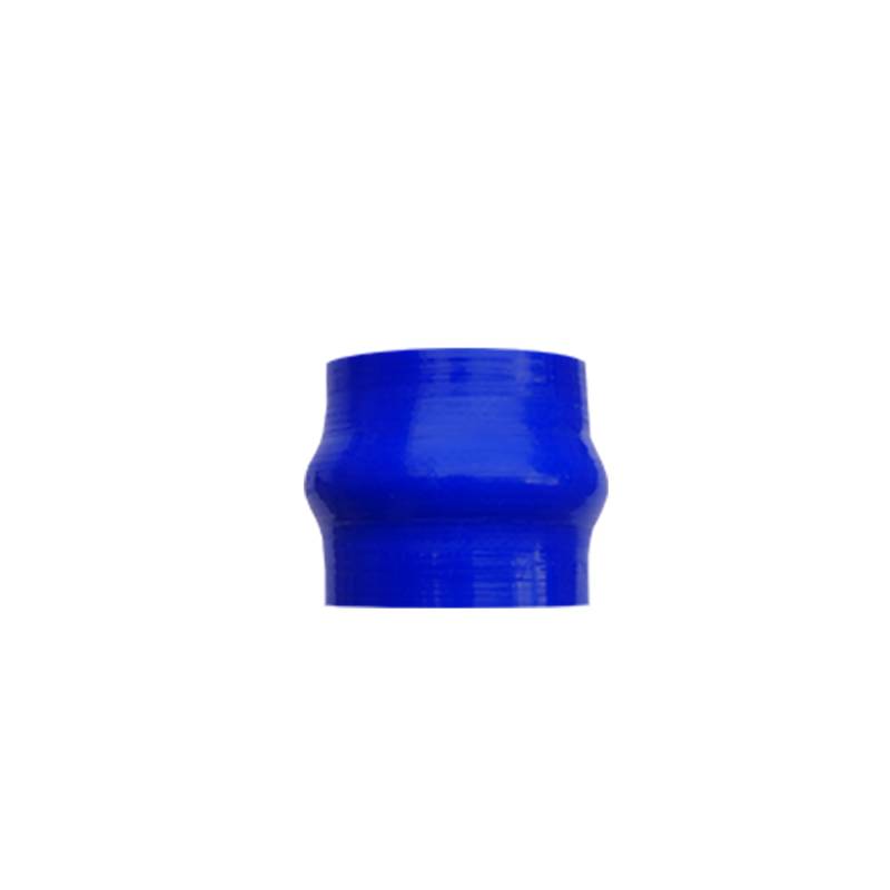 Simoni Racing S7676 Manitor-Manschetten aus verstärktem Silikon, Länge 76 mm, Silikonschläuche für Motoren, Durchmesser 76 mm, Blau von Simoni Racing