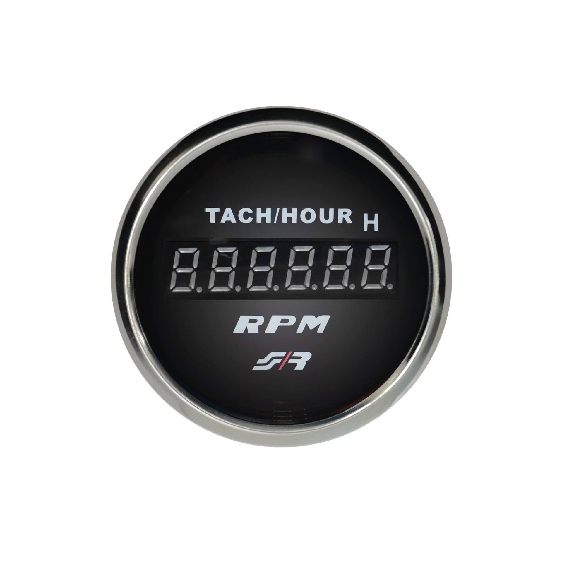Simoni Racing Strumento TM/C Drehzahlmesser 0-9999 U/min, 52 mm Digitaler Drehzahlmesser für Auto oder LKW, für Diesel- und Benzinmotoren, mit rotem Hintergrundbeleuchtung, Chrom Simoni Racing Strumento TM/C Drehzahlmesser 0-9999 U/min, 52 mm Digitaler Drehzahlmesser für Auto oder LKW, für Diesel- und Benzinmotoren, mit rotem Hintergrundbeleuchtung, Chrom von Simoni Racing
