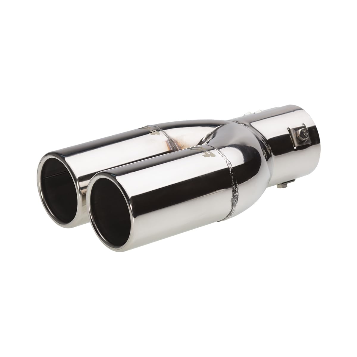 Simoni Racing TRX/77 Exhaust Tip Double Rounded, INOX von Simoni Racing