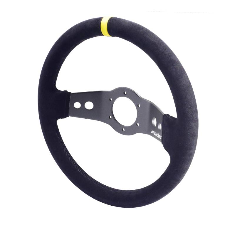 Simoni Racing Universal Lenkrad Rally - Schwarz Suède - Durchmesser 320mm von Simoni Racing