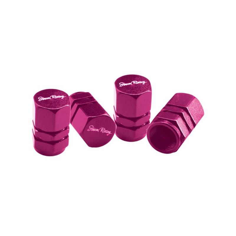 Simoni Racing CAPS2/P Ventilkappen Exagonal - Pink von Simoni Racing