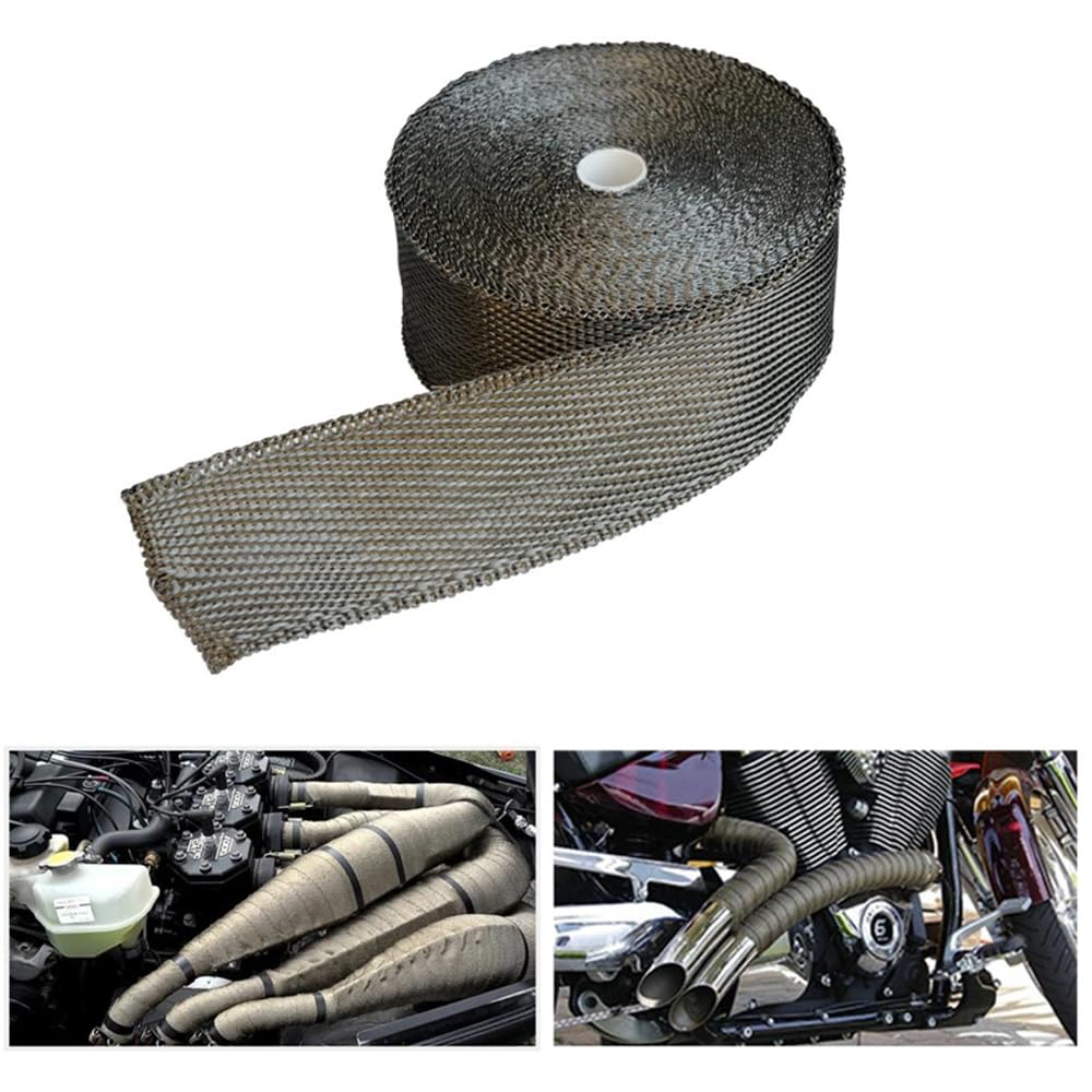 Simoni Racing WK1 Motor Rohre Warapping-Kit mit Titan-Fasern Hergestellt, Grau Simoni Racing WK1 Motor Rohre Warapping-Kit mit Titan-Fasern Hergestellt, Grau von Simoni Racing