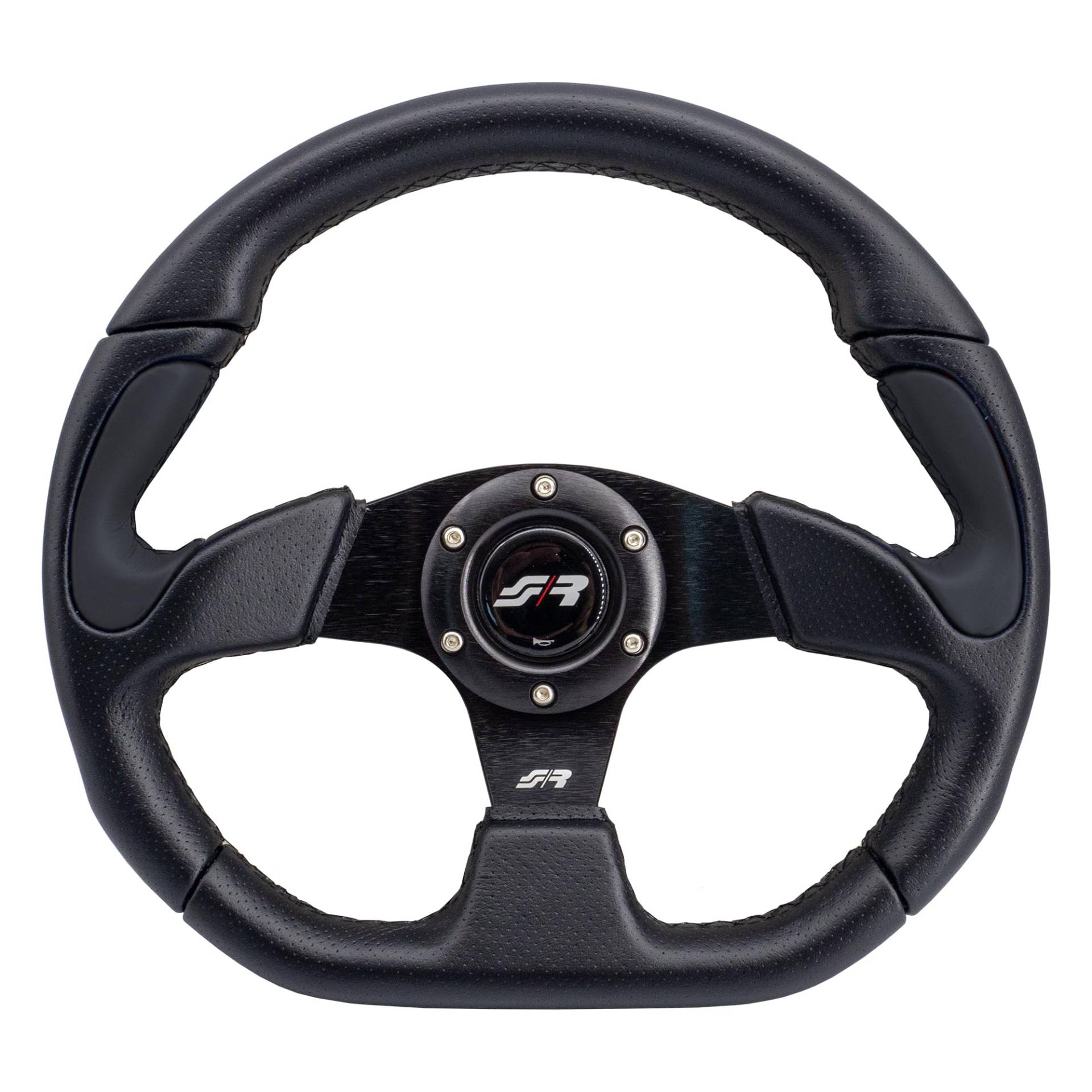 Simoni Racing X2330PUN/P X2 Black Universal Steering Wheel, Schwarz Simoni Racing X2330PUN/P X2 Black Universal Steering Wheel, Schwarz von Simoni Racing