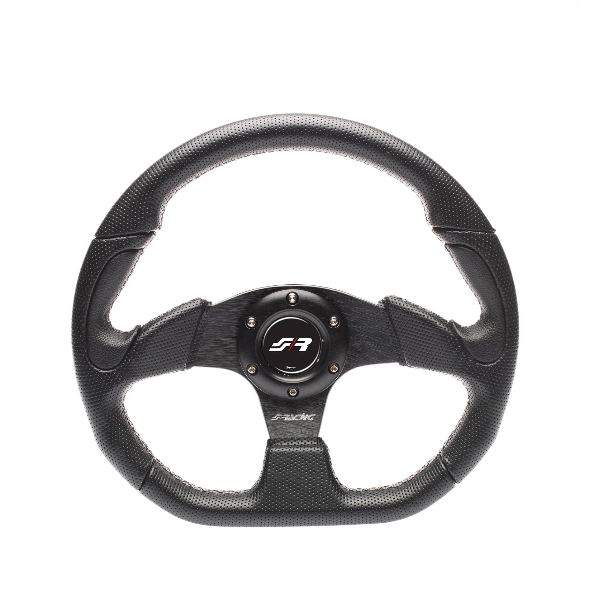Simoni Racing X2330PUN/P X2 Black Universal Steering Wheel, Schwarz von Simoni Racing