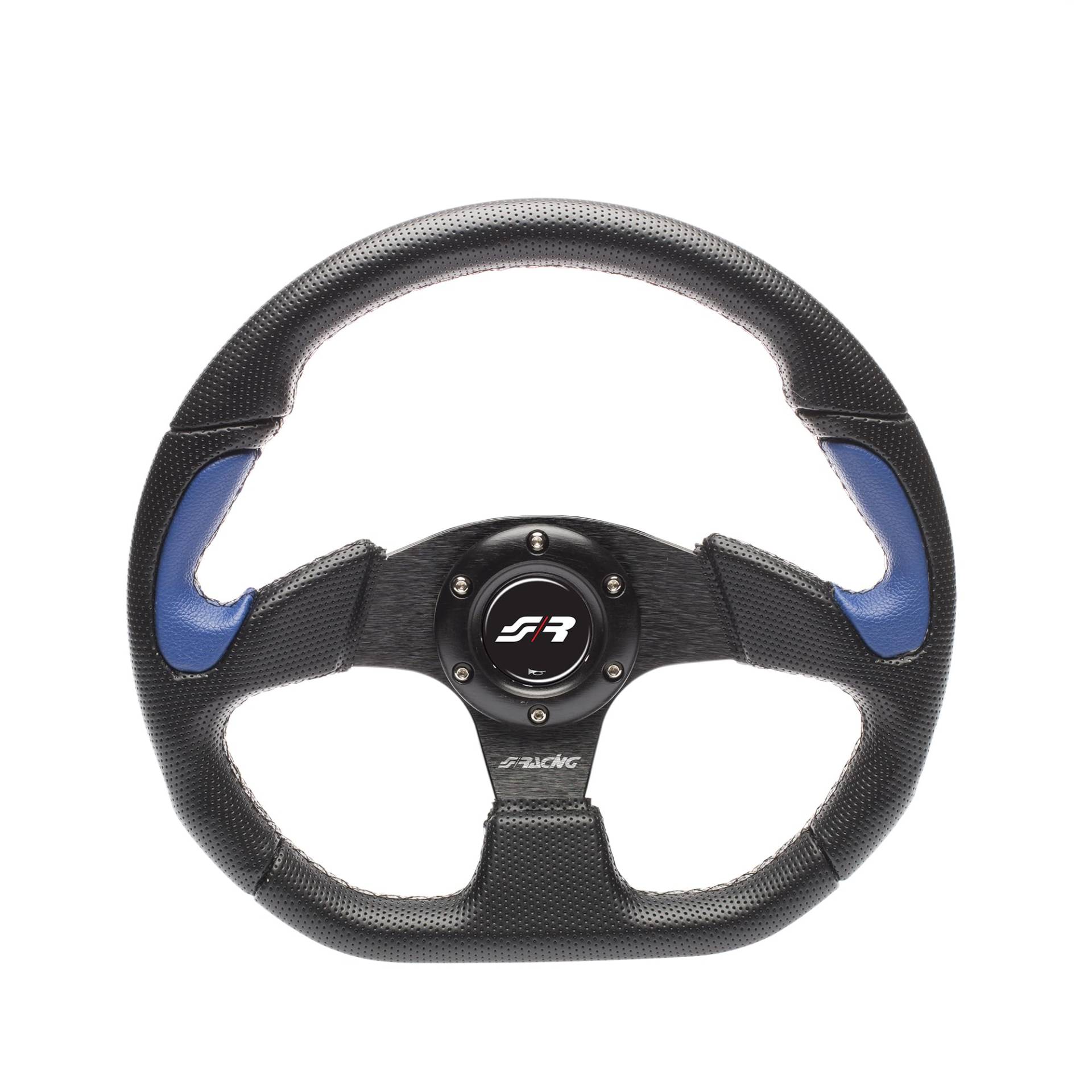 Simoni Racing X2330PUN/PA X2 Blue Universal Steering Wheel, Schwarz und Blau von Simoni Racing