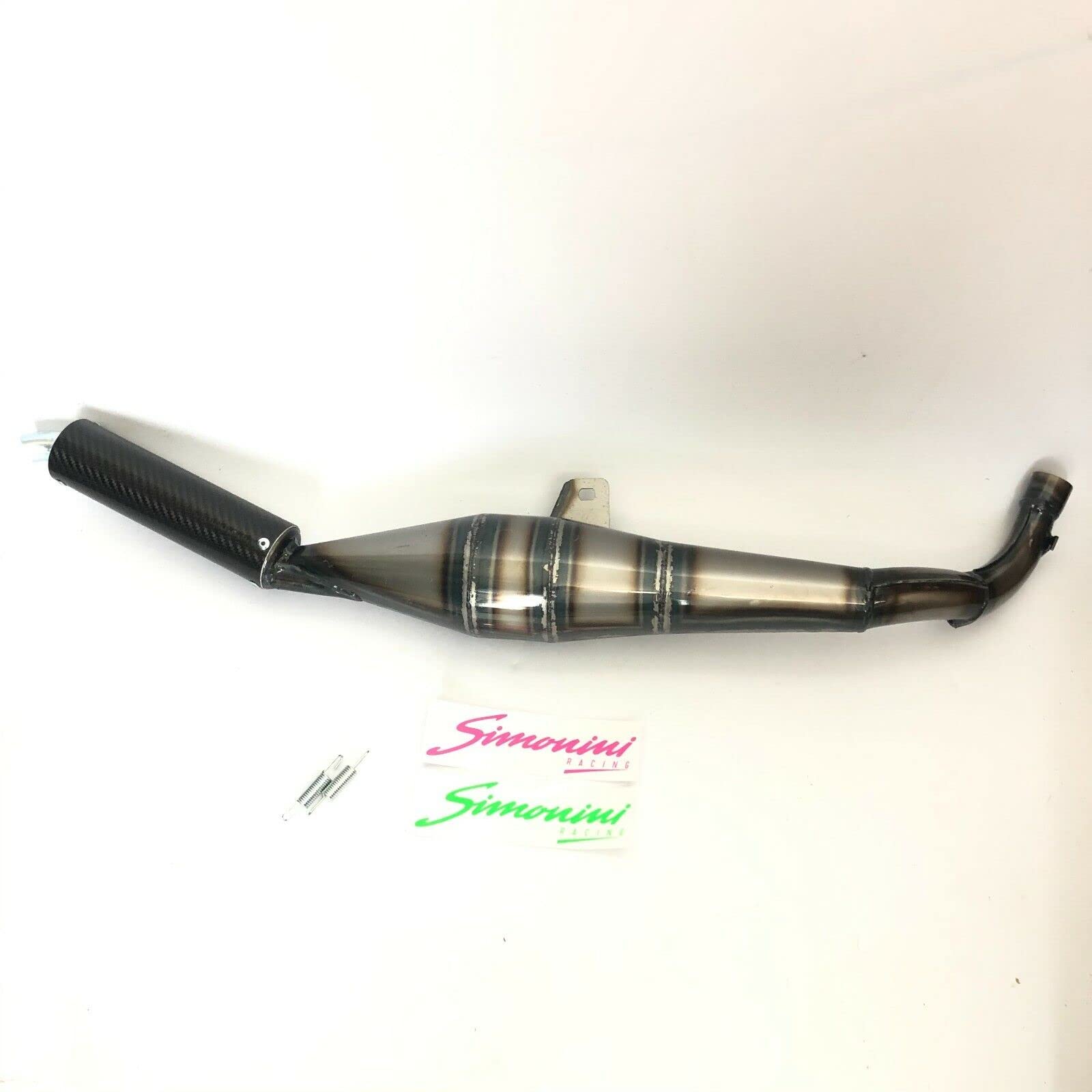 Auspuff Auspuff Original Simonini Auspuff 30 mm Ciao - Bravo Schalldämpfer Carbon schwarz Auspuff Auspuff Original Simonini Auspuff 30 mm Ciao - Bravo Schalldämpfer Carbon schwarz von Simonini