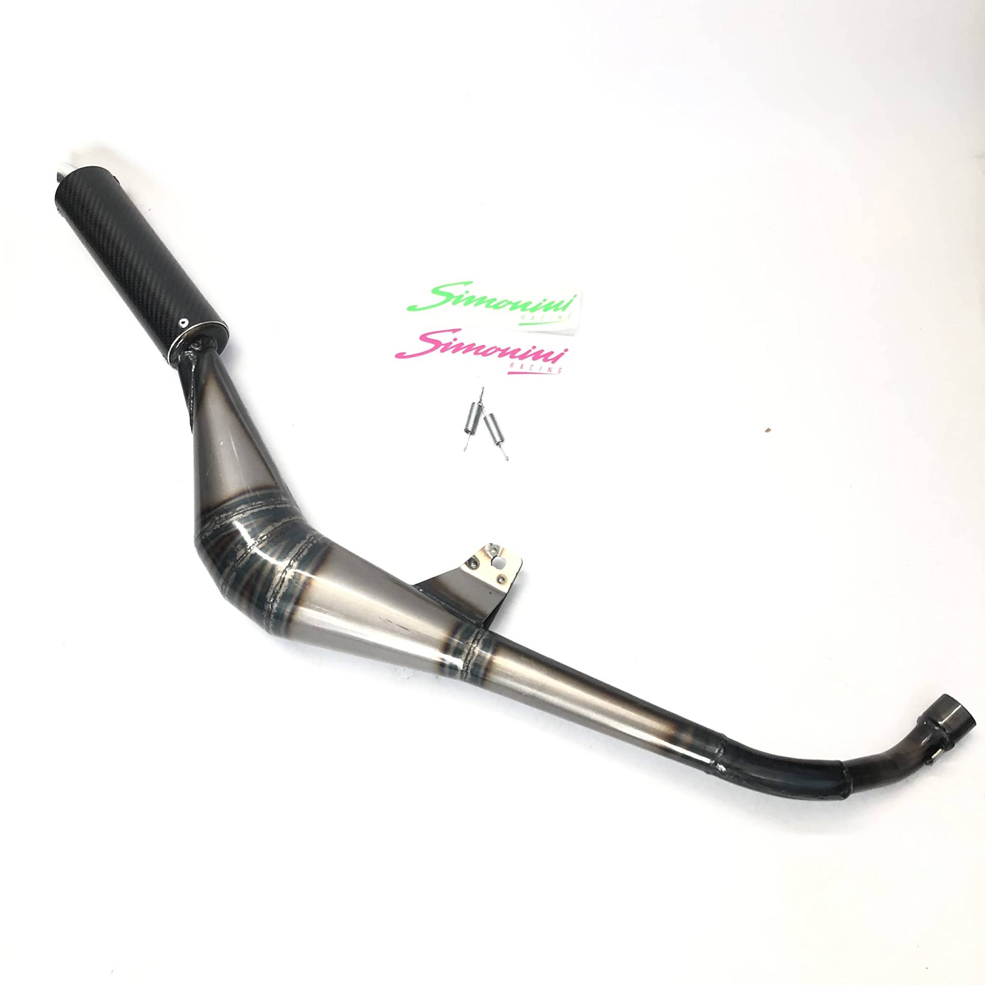 Auspuff Erweiterung Simonini kalibriert D. 30 mm Schalldämpfer Carbon schwarz Ciao - Bravo Auspuff Erweiterung Simonini kalibriert D. 30 mm Schalldämpfer Carbon schwarz Ciao - Bravo von Simonini
