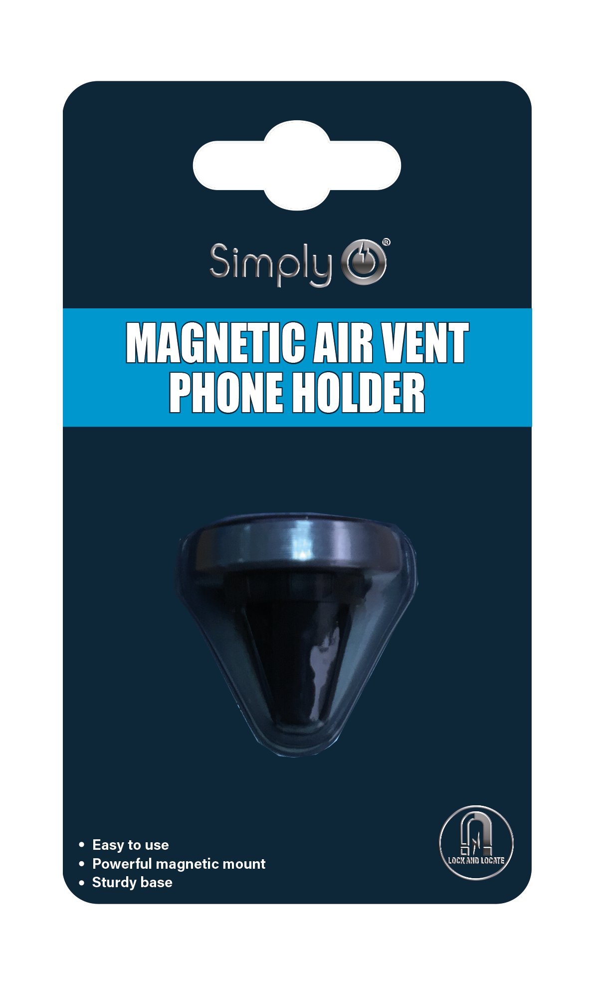 Einfach ph010 Universal KFZ Magnetisch Air Vent Handy-Halter, stark magnetisch, Einhandbedienung und einfach zu installieren/entfernen Einfach ph010 Universal KFZ Magnetisch Air Vent Handy-Halter, stark magnetisch, Einhandbedienung und einfach zu installieren/entfernen von Simply