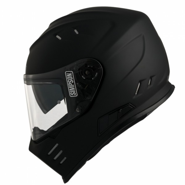 Simpson Venom VX2 ECE Schwarz Matt von Simpson Helme