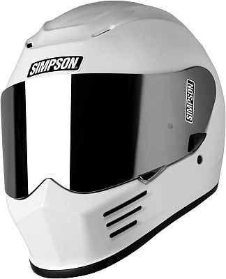 Simpson Speed Solid, Integralhelm - Weiß - XL von Simpson