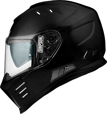 Simpson Venom Carbon, Integralhelm - Schwarz - L von Simpson