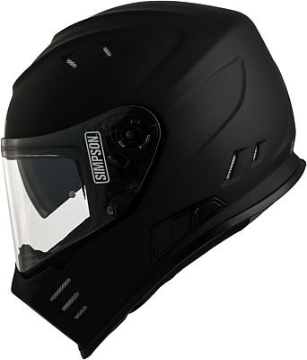 Simpson Venom Solid, Integralhelm - Matt-Schwarz - S von Simpson