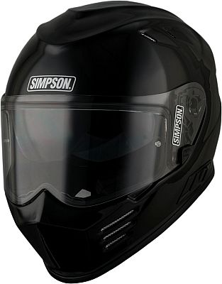 Simpson Venom Solid, Integralhelm - Schwarz - XS von Simpson