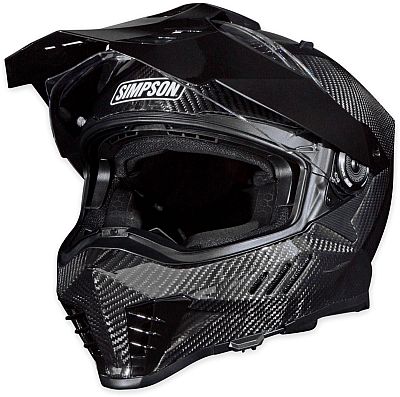 Simpson Xcursion Bandit Carbon, Endurohelm - Carbon - M von Simpson
