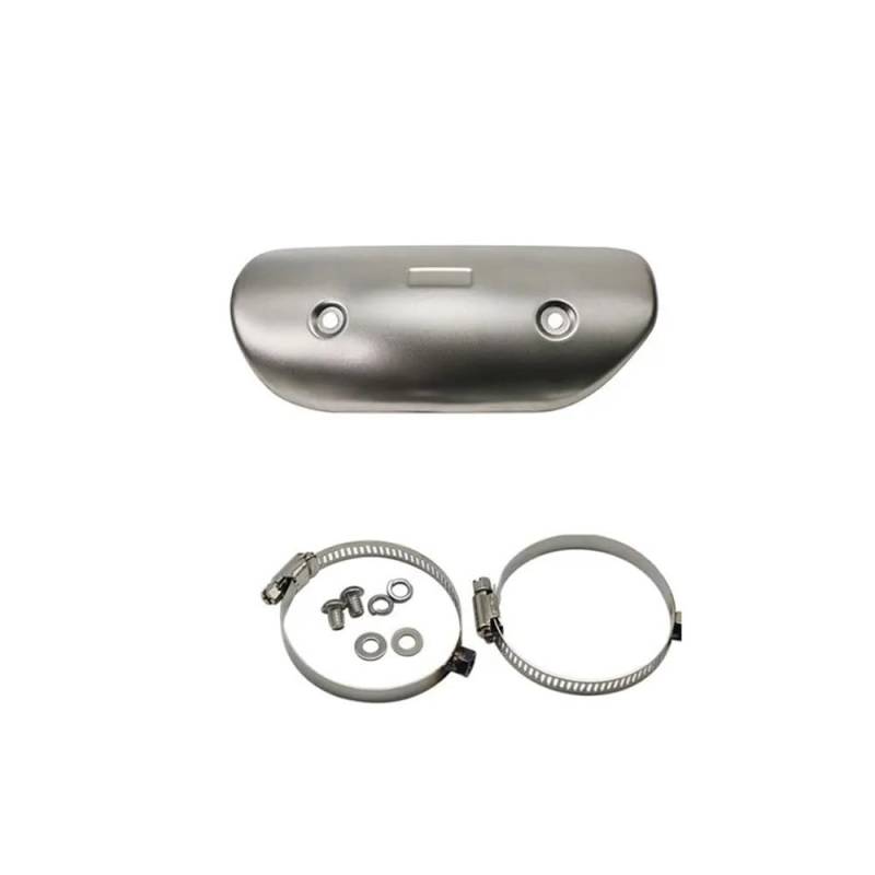 Auspuff Hitzeschutzblech Motorrad 1 Set Motorrad Auspuff Schutz Platte Schutz Schalldämpfer Hitzeschild Abdeckung Modifizierte Teile Auspuff Hitzeschild Schutz von SinSed