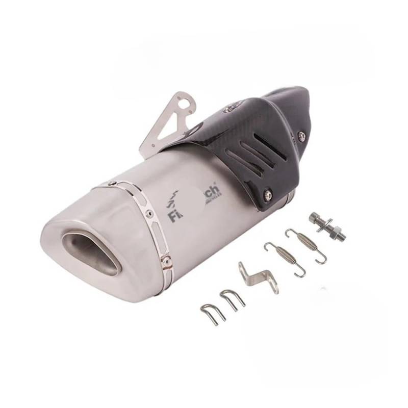 Auspuff Hitzeschutzblech Motorrad 60MM Universal Motorrad Auspuff Schalldämpfer Hitzeschild Für R1 MT10 S1000RR BJ600GS Hitzeschild Auspuff Schutz Schutz von SinSed
