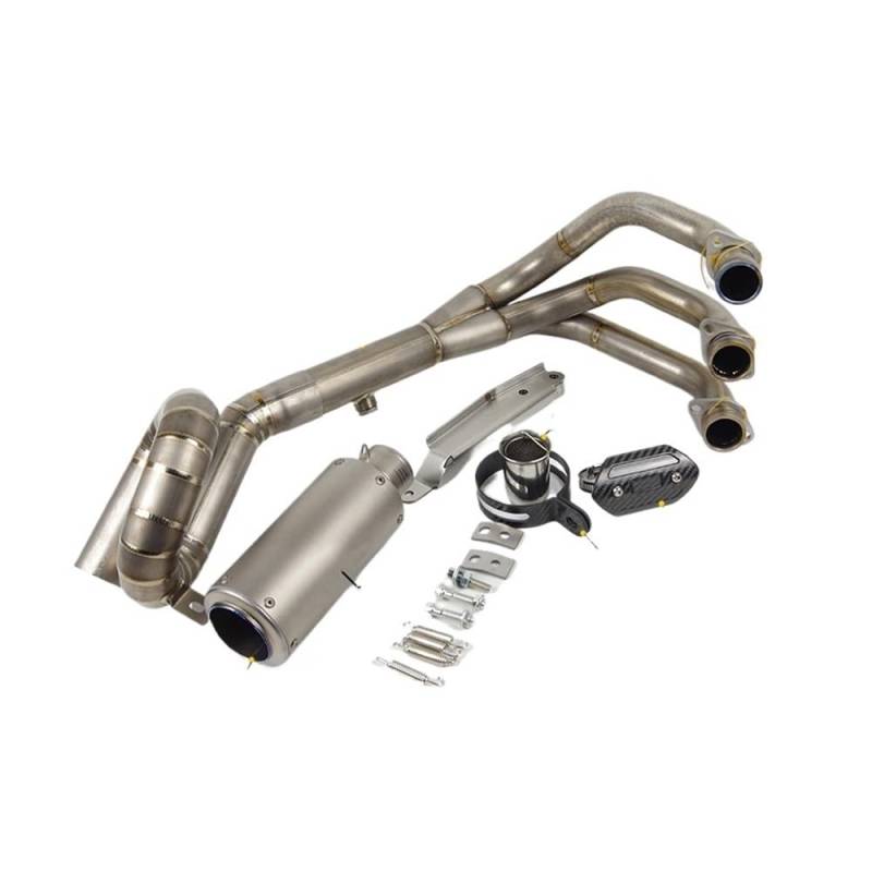 Auspuff Hitzeschutzblech Motorrad Für FZ-09 MT-09 Auspuffkrümmer Vollrohr Hitzeschild Motorrad Auspuff Hitzeschild Auspuff Schutzfolie von SinSed