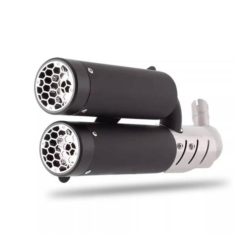 Auspuff Hitzeschutzblech Motorrad Motorrad Auspuff Für GTS GTV 250 300 2009-2020 GTS300 GTV300 Mittleren Link Rohr Schalldämpfer Auspuff Hitzeschild Abdeckung von SinSed