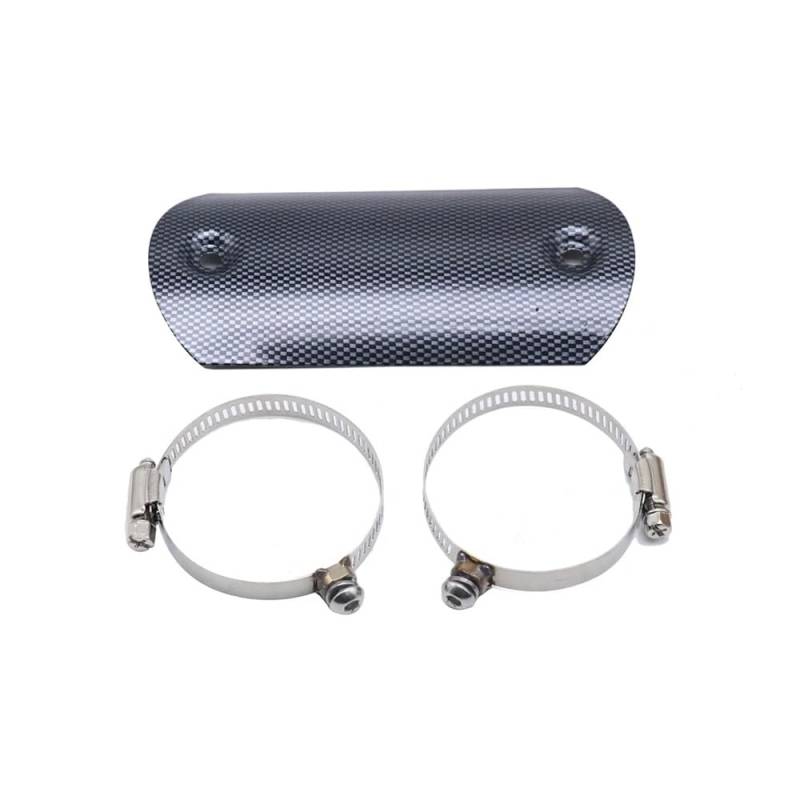Auspuff Hitzeschutzblech Motorrad Motorrad Auspuff Mittel Mid Link Verbinden Rohr Schutz Hitzeschild Abdeckung Für Für Hitzeschild Abdeckung von SinSed