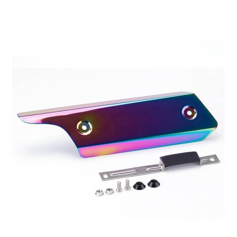 Auspuff Hitzeschutzblech Motorrad Motorrad Auspuff Schalldämpfer Schutz Hitzeschild Abdeckung Universal Schutz Abdeckung Zubehör Für CBR von SinSed