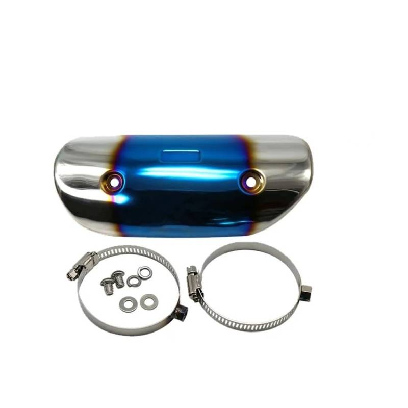 Auspuff Hitzeschutzblech Motorrad Motorrad Auspuff Schutz Hitzeschild Abdeckung Für YO AR SC Auspuff Link Rohr Abdeckung Hitzeschild Abdeckung von SinSed