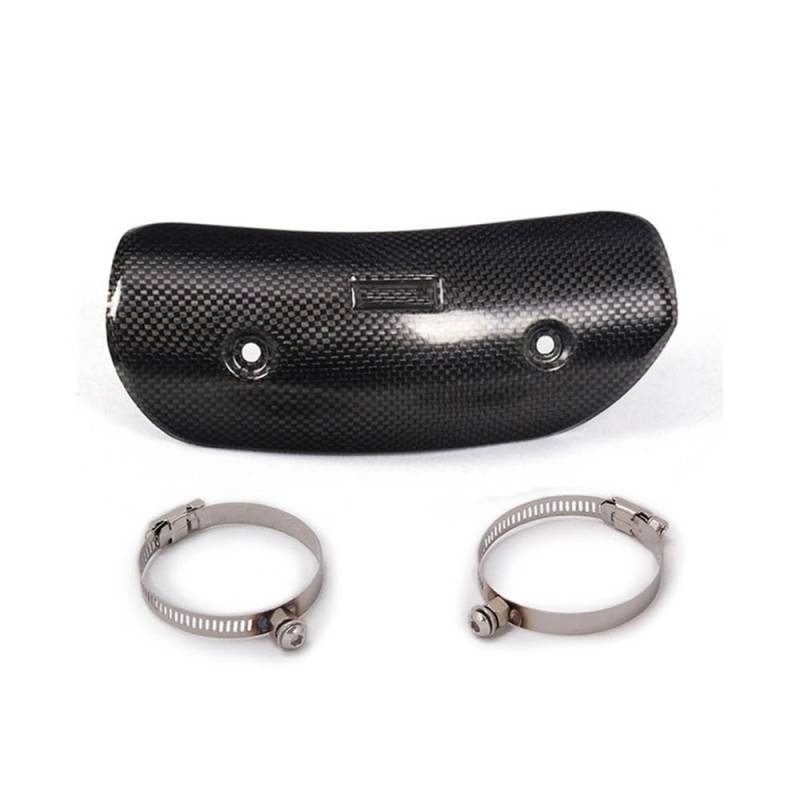 Auspuff Hitzeschutzblech Motorrad Motorrad Auspuffrohr Hitzeschild Abdeckung Schutz Auspuffrohr Schalldämpfer Schutz Abdeckung Universal Hitzeschild Abdeckung Schutz von SinSed