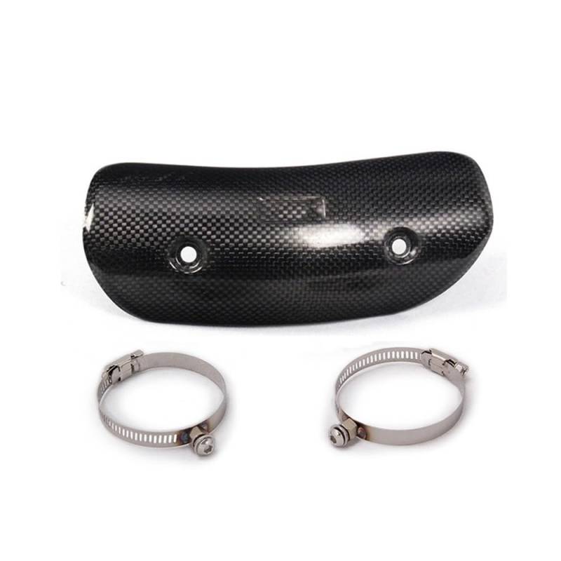 Auspuff Hitzeschutzblech Motorrad Motorrad Auspuffrohr Hitzeschild Abdeckung Schutz Auspuffrohr Schalldämpfer Schutz Abdeckung Universal Hitzeschild Abdeckung Schutz von SinSed