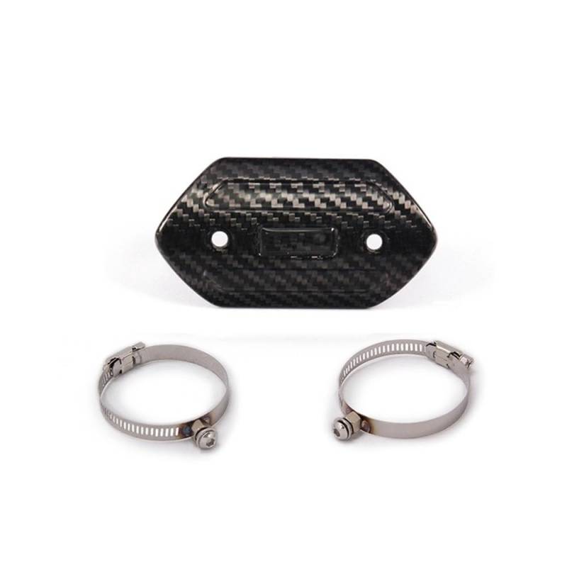 Auspuff Hitzeschutzblech Motorrad Motorrad Auspuffrohr Hitzeschild Abdeckung Schutz Auspuffrohr Schalldämpfer Schutz Abdeckung Universal Hitzeschild Abdeckung Schutz von SinSed
